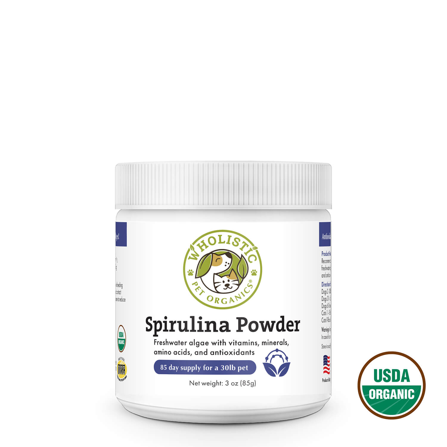 Spirulina powder for store dogs