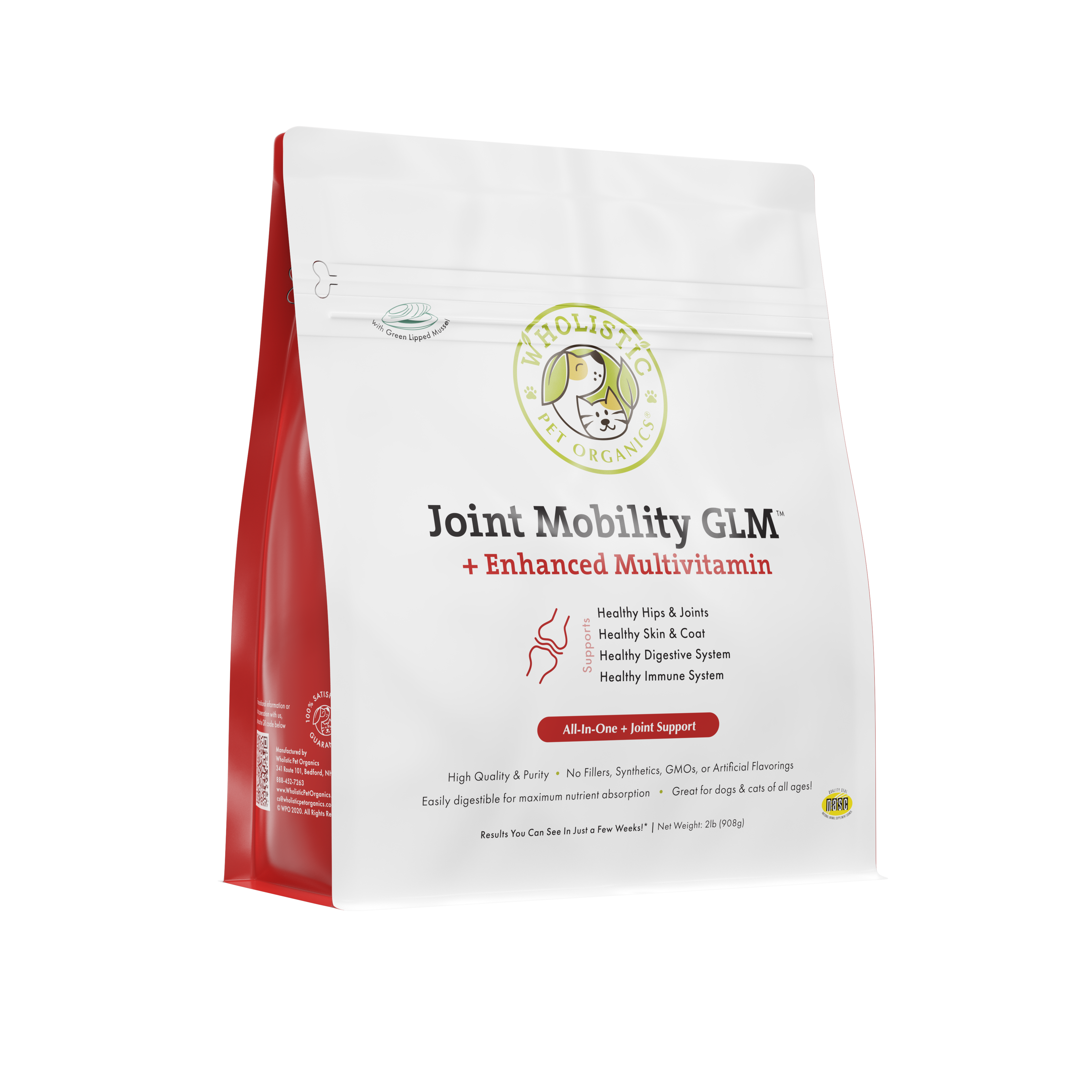 Wholistic Pet Organics Joint Mobility™ with Green Lipped Mussel
