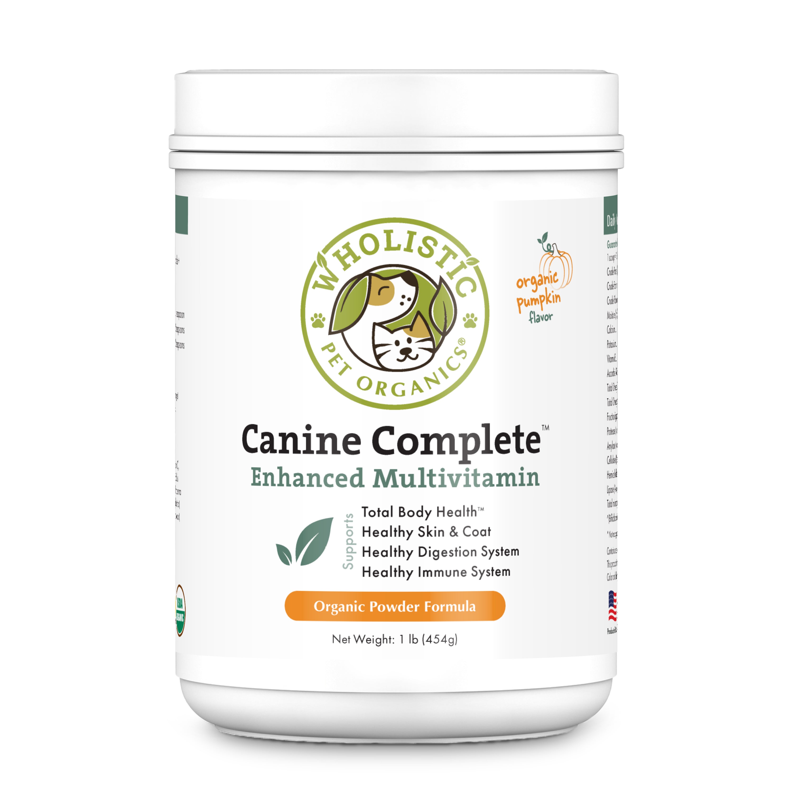 Powder Supplements for Dogs Wholistic Pet Organics