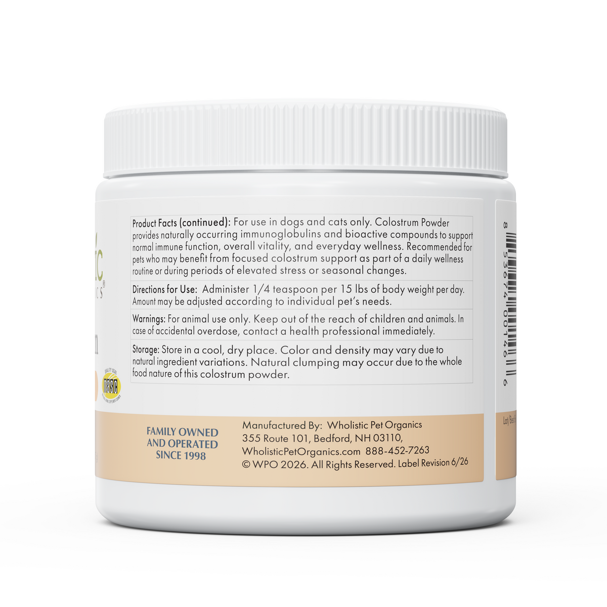Pure Colostrum
