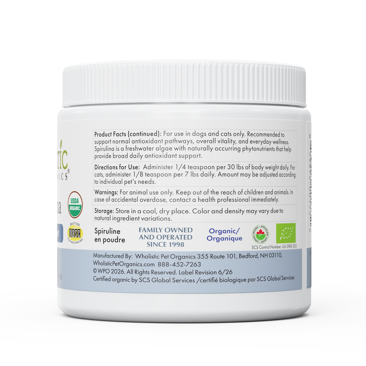 Pure Spirulina