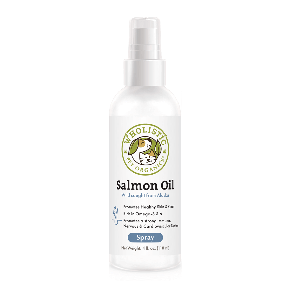  Omega Alpha - Wild Salmon Oil Blend for Pets - 500ml : Pet  Supplies