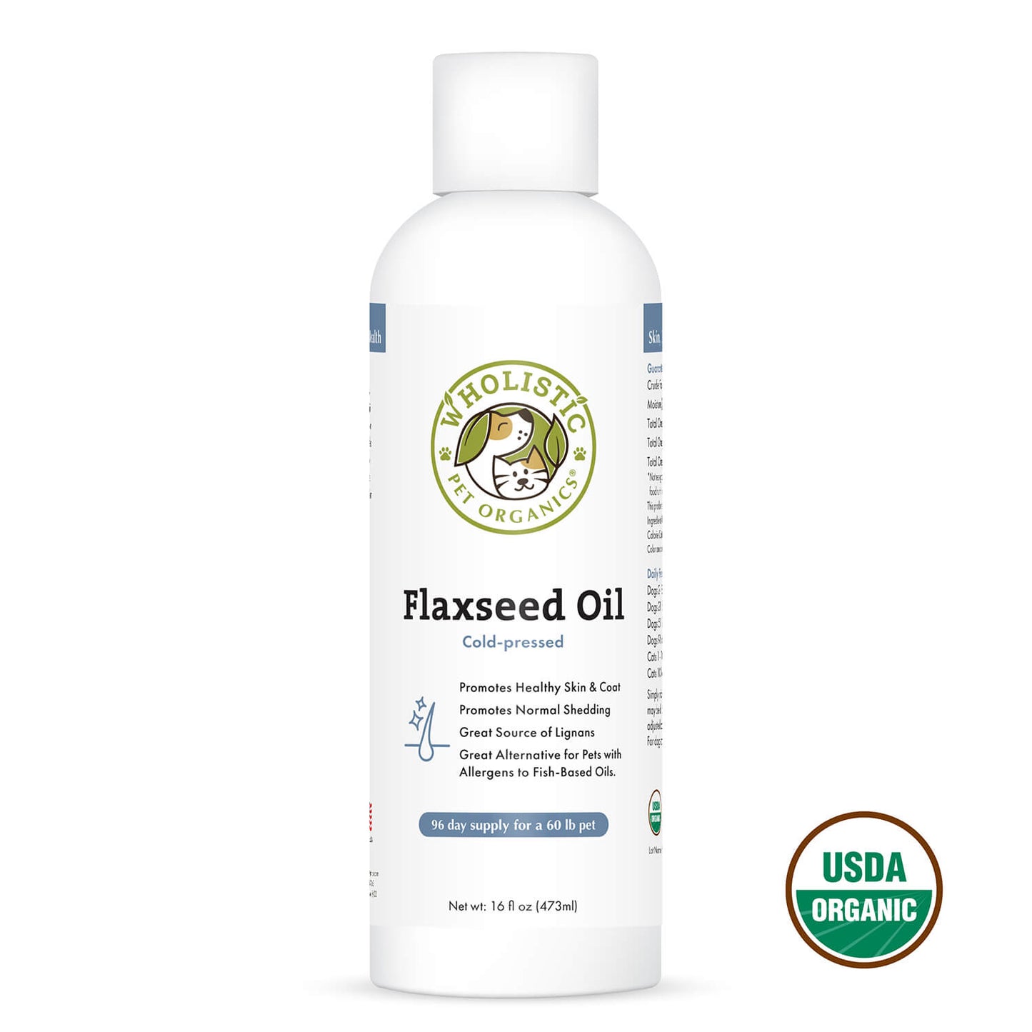 VITAL PET LIFE Salmon Oil Skin & Coat Health Liquid Cat & Dog Supplement,  8-oz bottle 