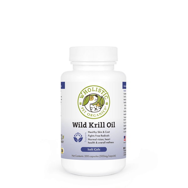 Wholistic Pet Organics Krill Oil Soft Gels