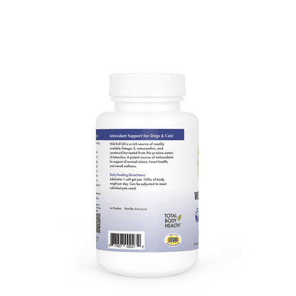 Wholistic Pet Organics Krill Oil Soft Gels